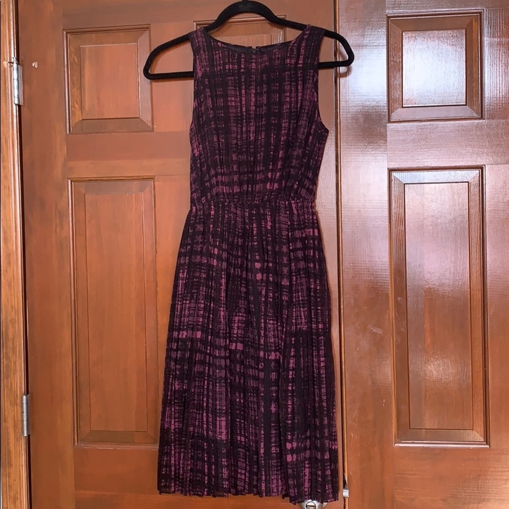 Banana Republic pleated dress